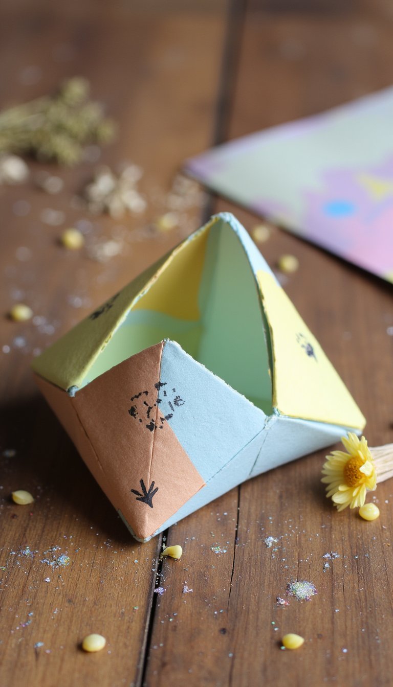 29. Paper Fortune Tellers (Remember These?)