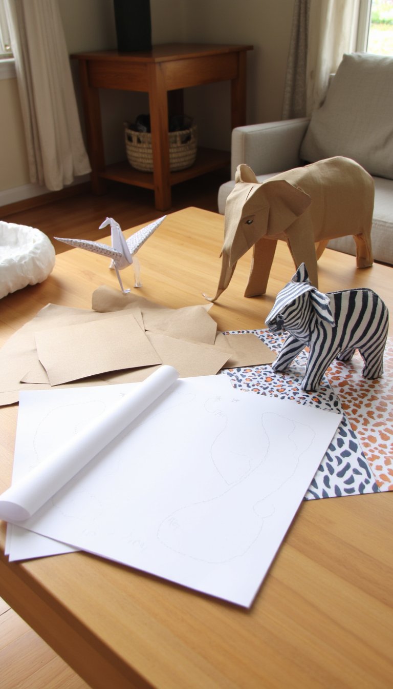 4. Origami Animal Templates