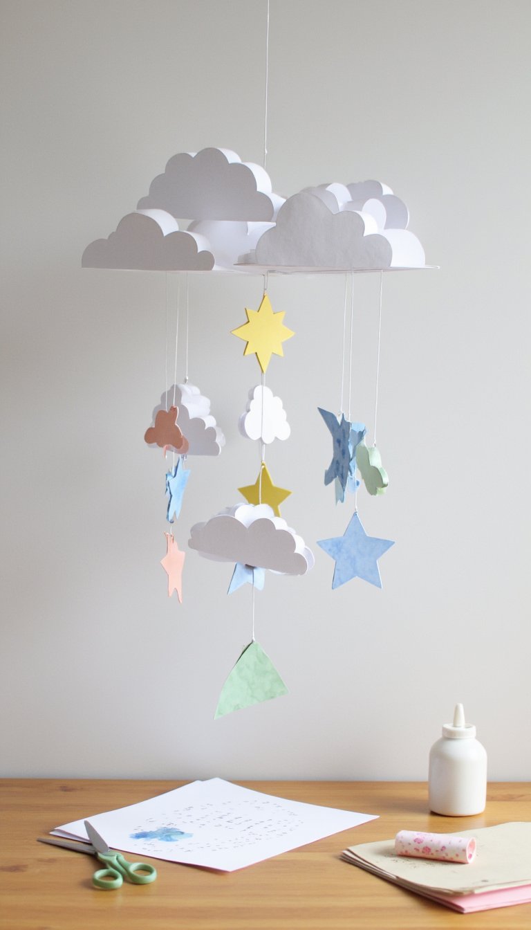 25. Hanging Paper Mobiles
