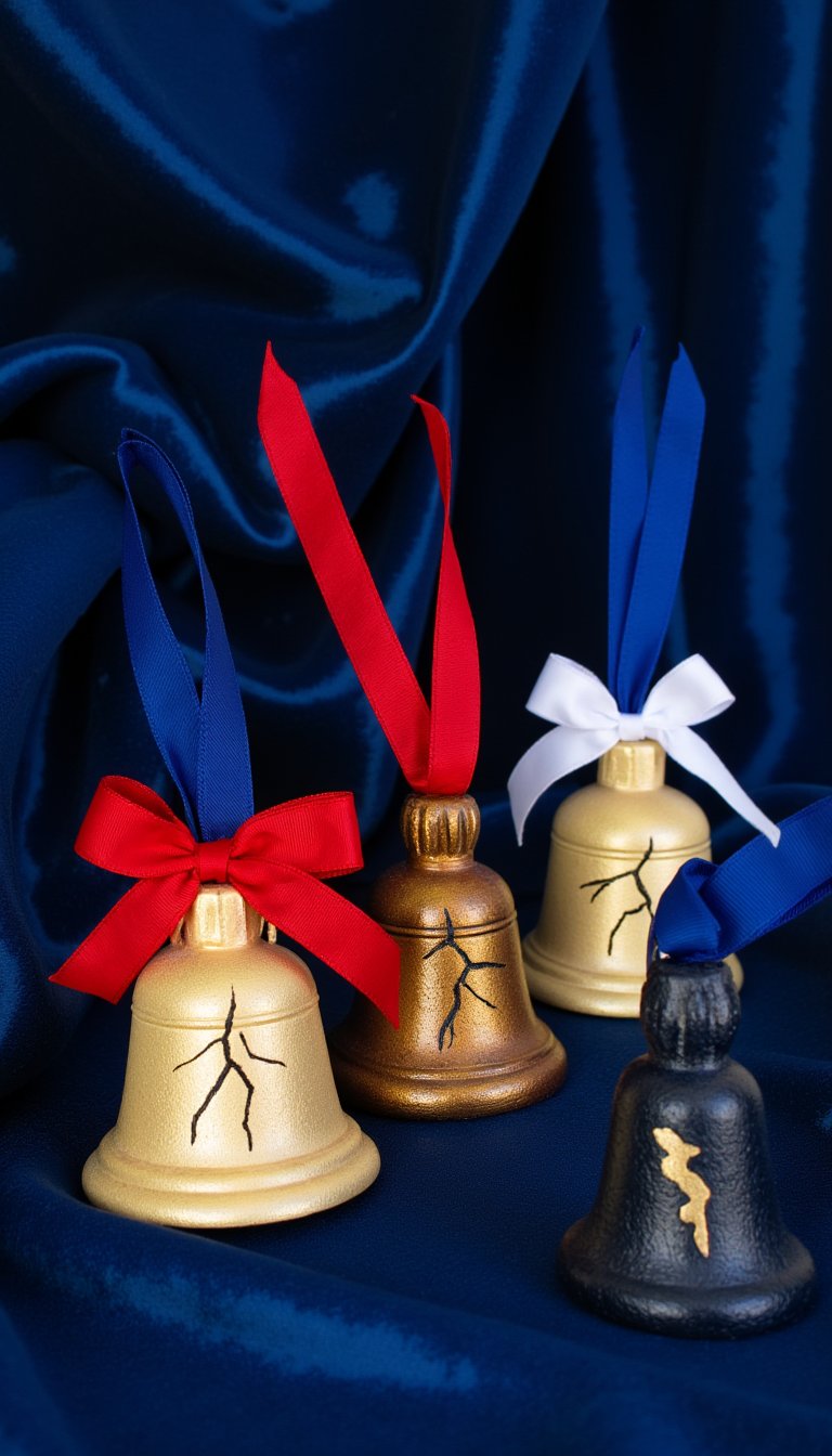 9. Liberty Bell Ornaments