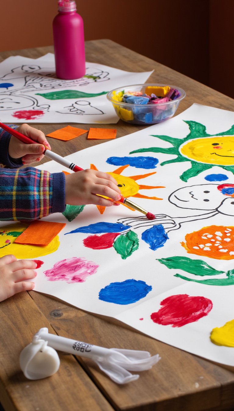 8. Diego Rivera-Inspired Mural Magic