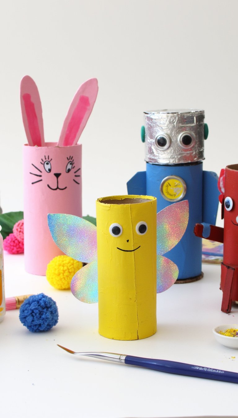 16. Cardboard Tube Creatures