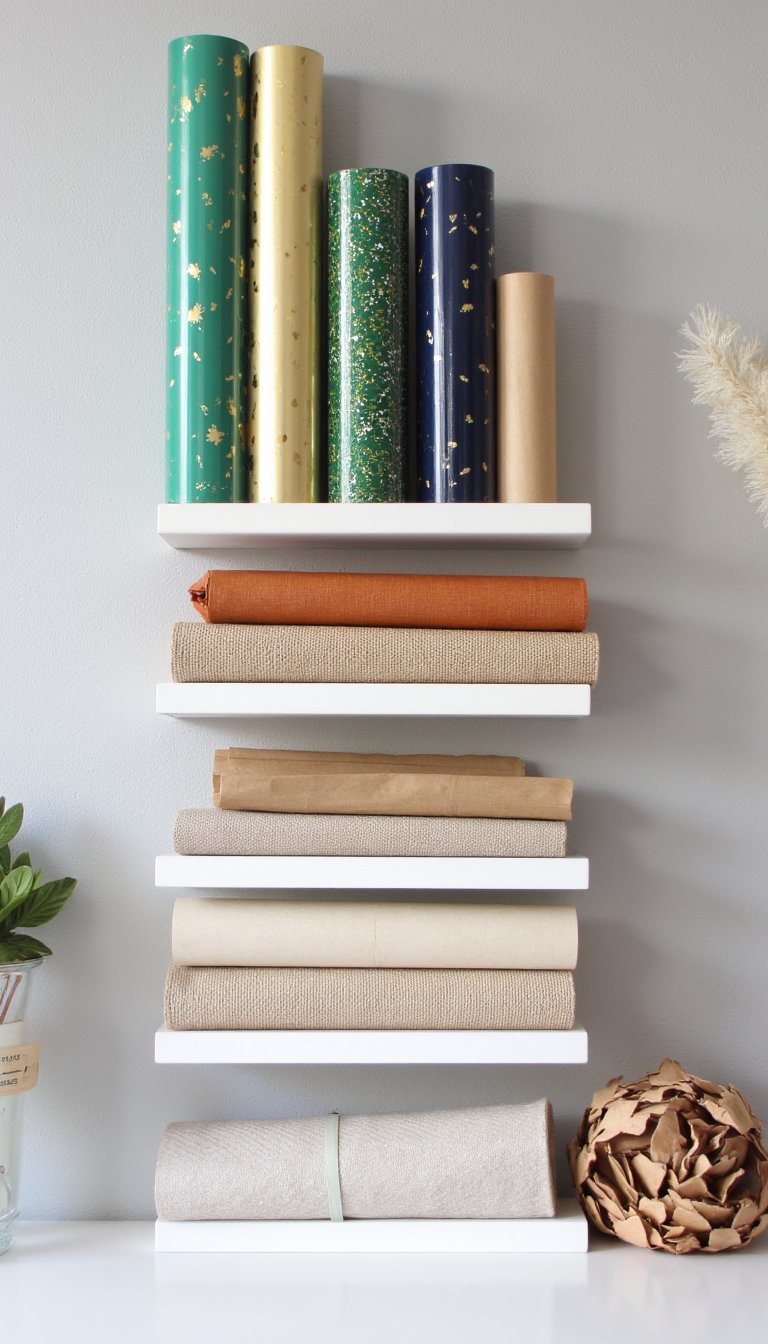 16. MOSSLANDA Picture Ledges for Paper & Fabric