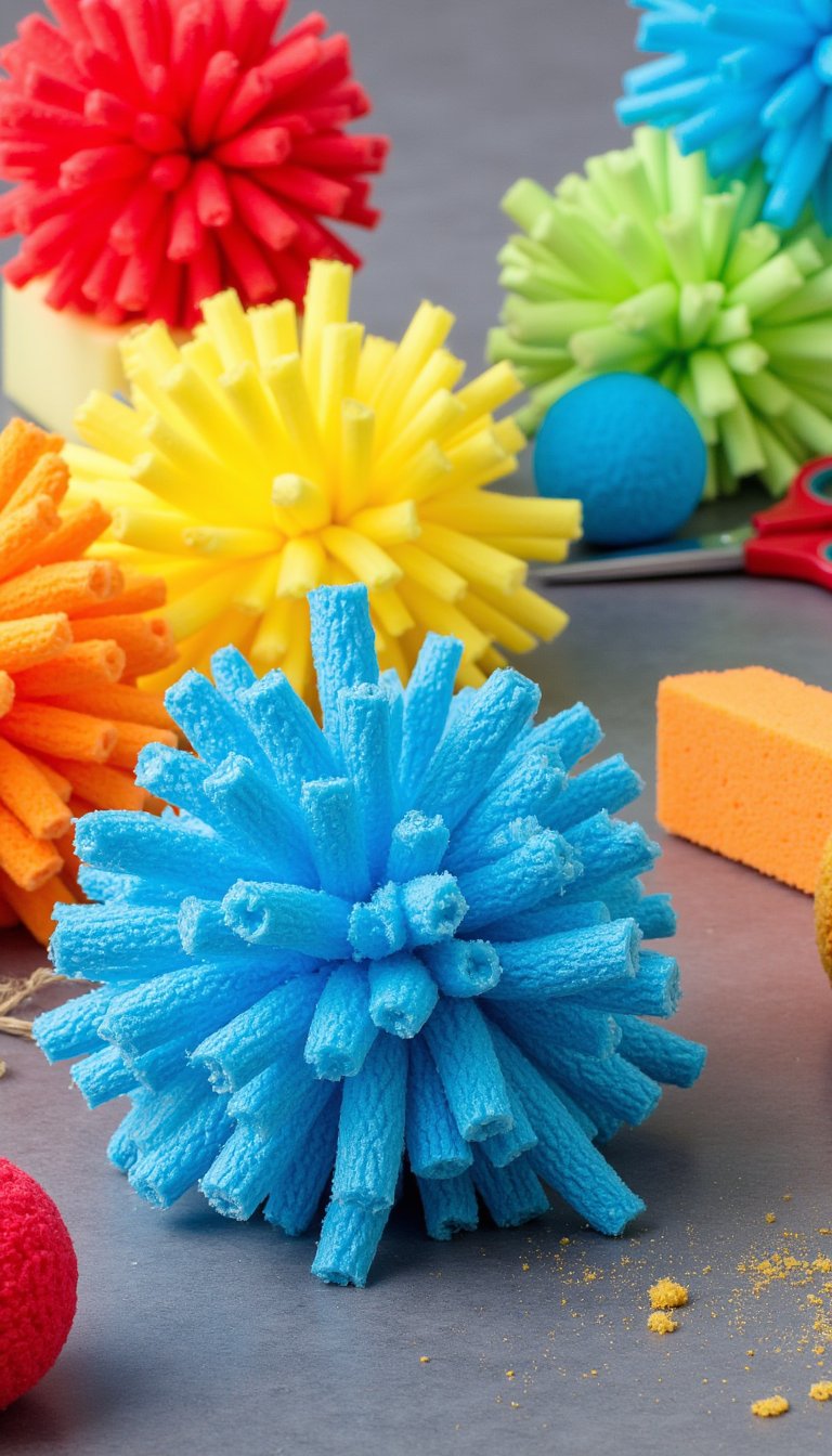 2. DIY Sponge Water Bombs