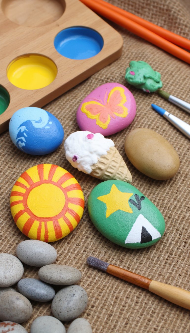 15. Summer Story Stones