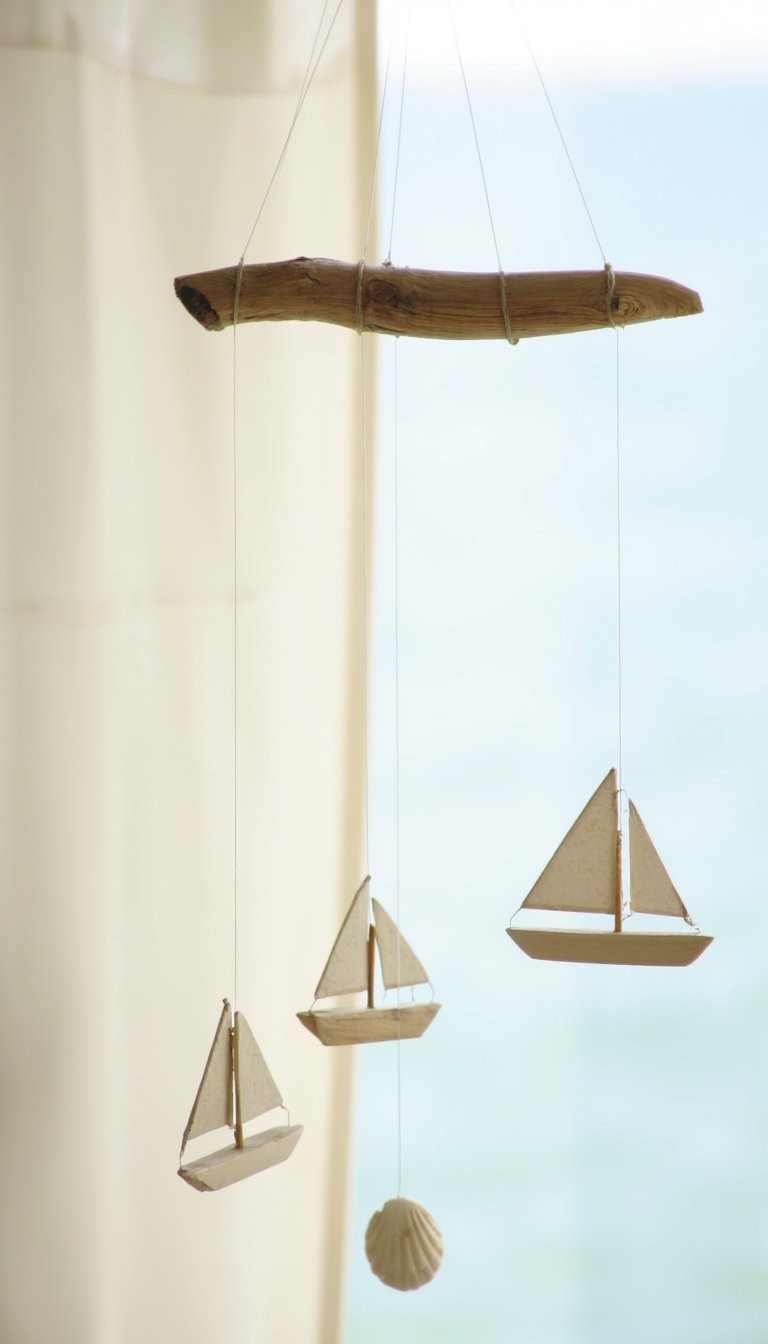 17. Anchored Sailboat Mobile