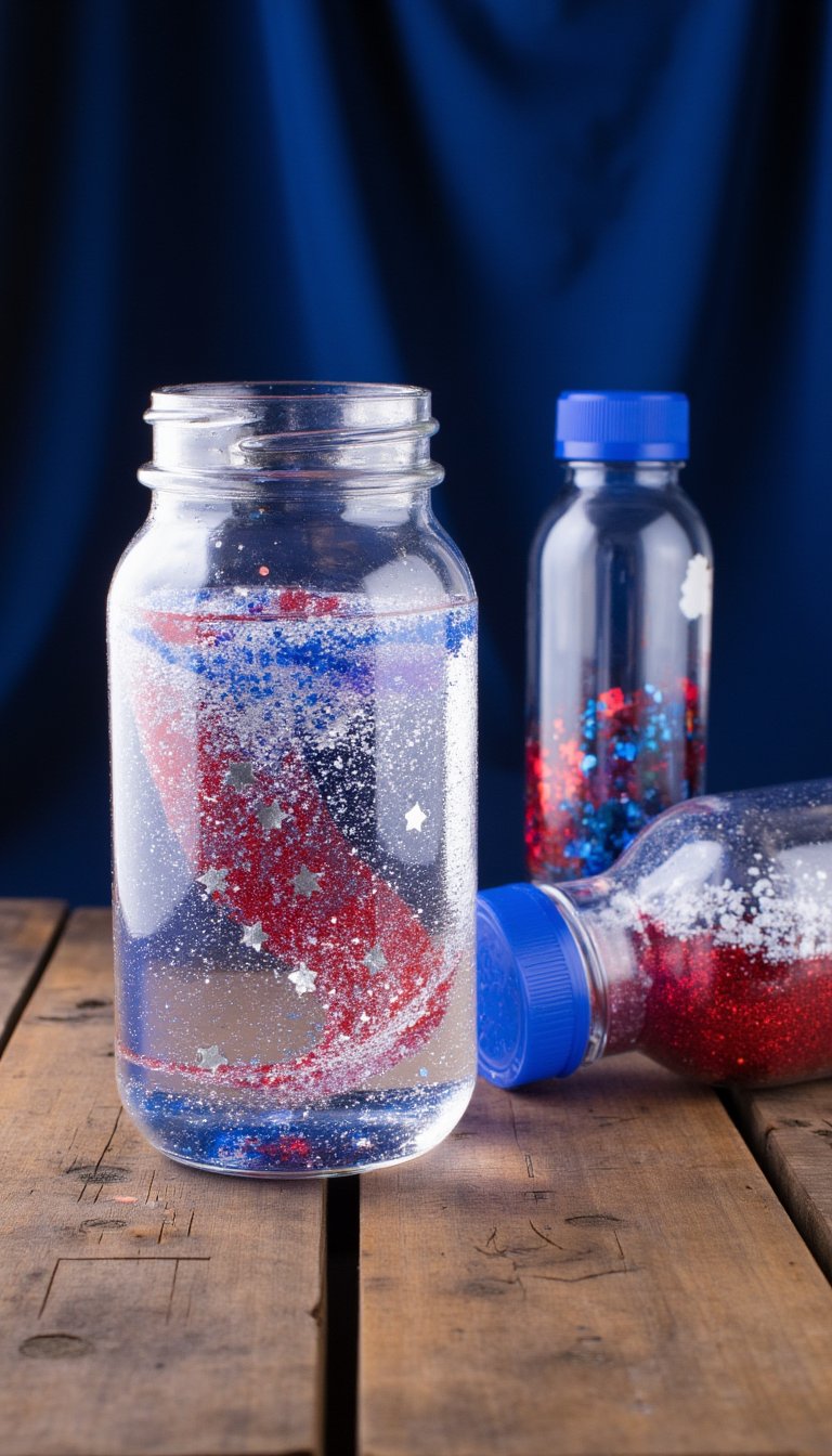 3. Star-Spangled Sensory Bottles