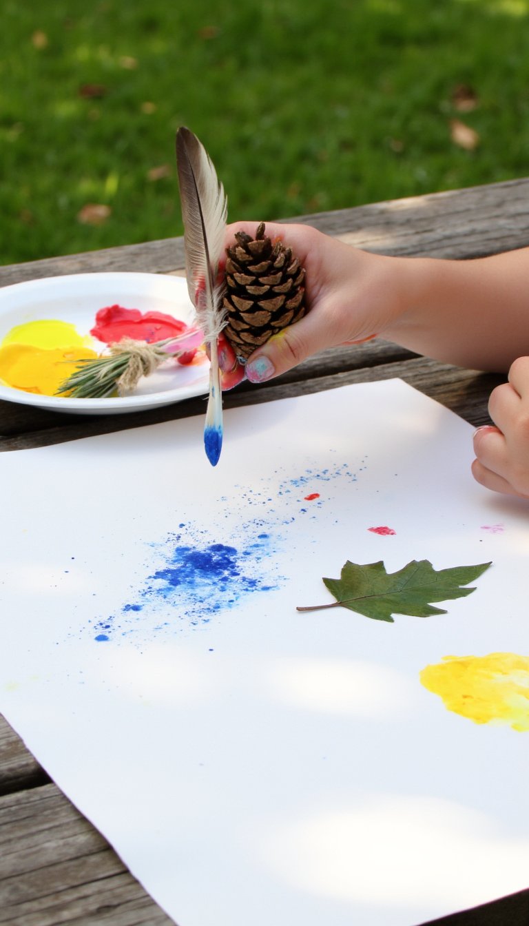 2. Nature Brush Painting