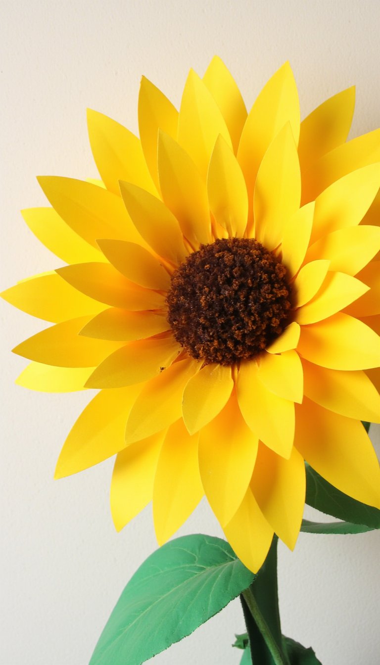 6. 3D Layered Sunflower