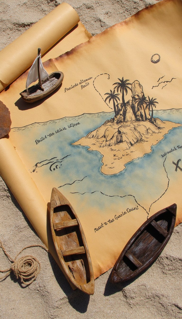 20. Pirate Treasure Map