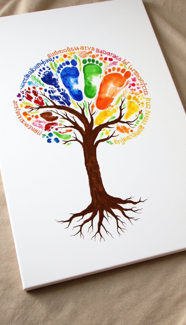 11. The Family Tree (Or Footprint Forest)