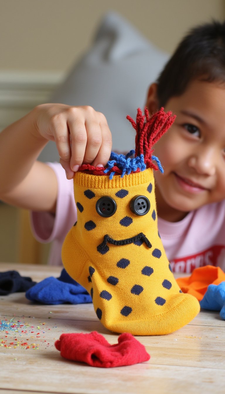 12. Sock Puppets