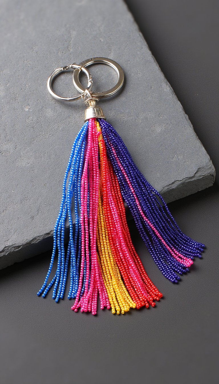 7. Custom Keychain Tassels