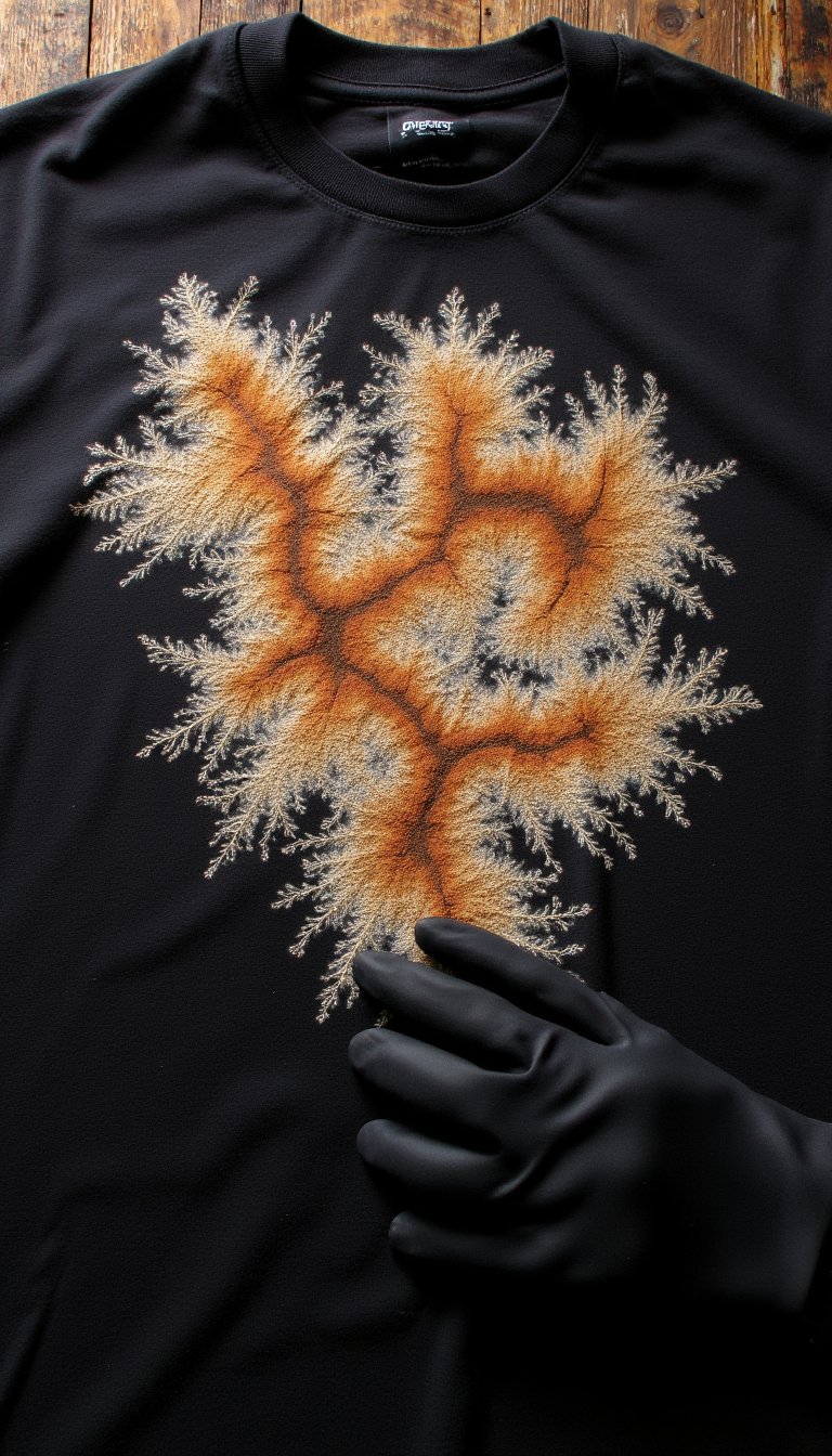 25. Bleach-Dyed T-Shirt