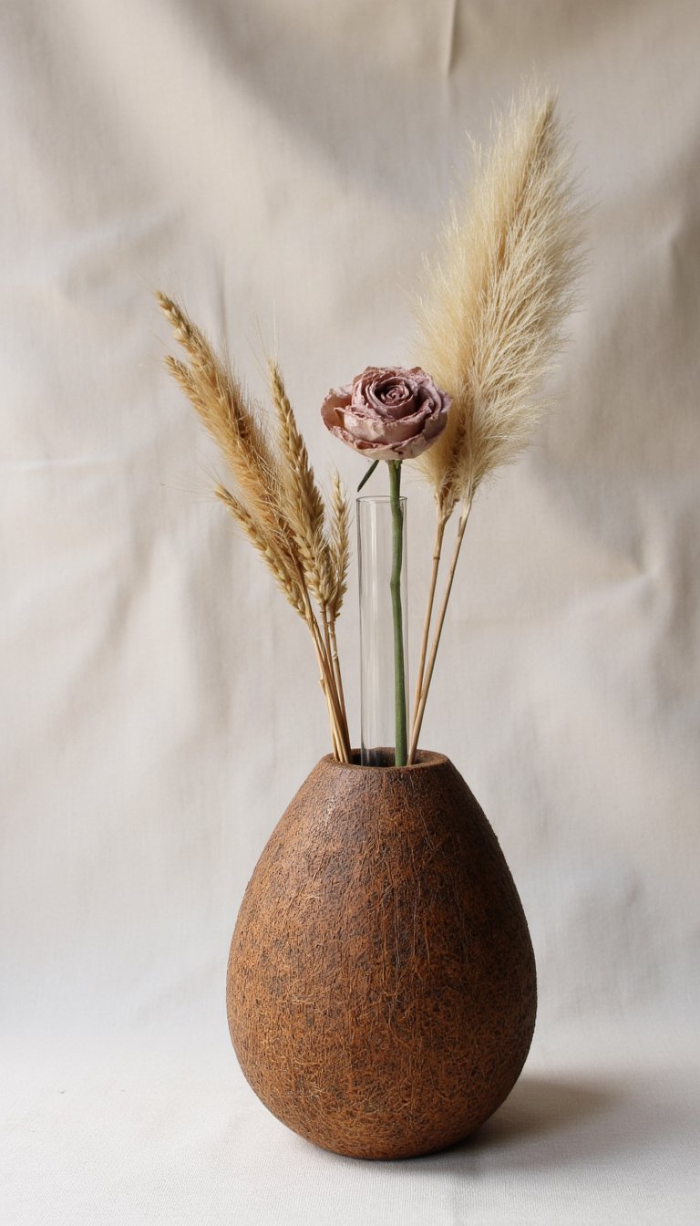 17. Bud Vase for Dried Flowers