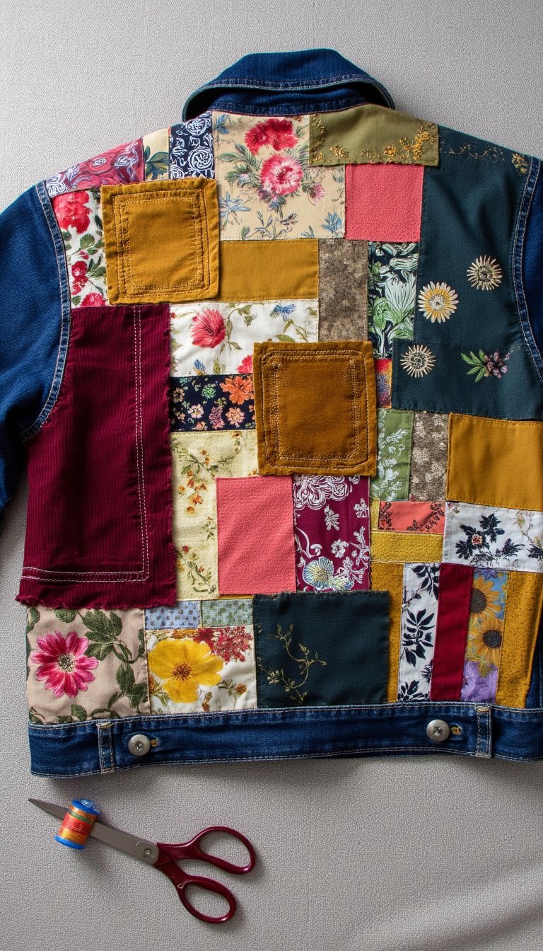 29. The Statement Patchwork Jacket