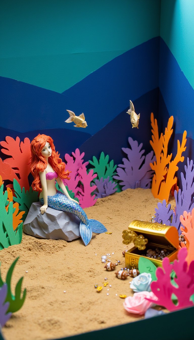 26. Paper Diorama in a Shoebox