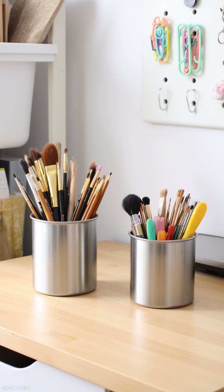 21. FINTORP Cutlery Caddies for Brush & Tool Holders