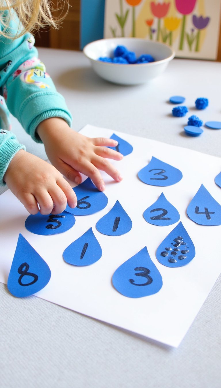 1. Raindrop Counting & Math Puddles