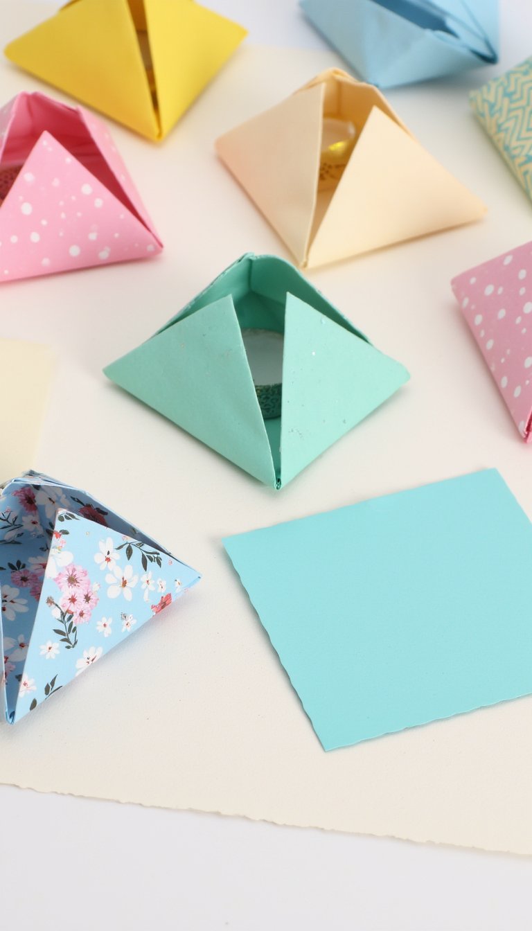3. Paper Fortune Tellers (Nostalgia Edition)