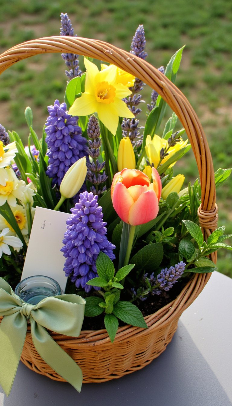 1. The "Spring Has Sprung" Classic Basket