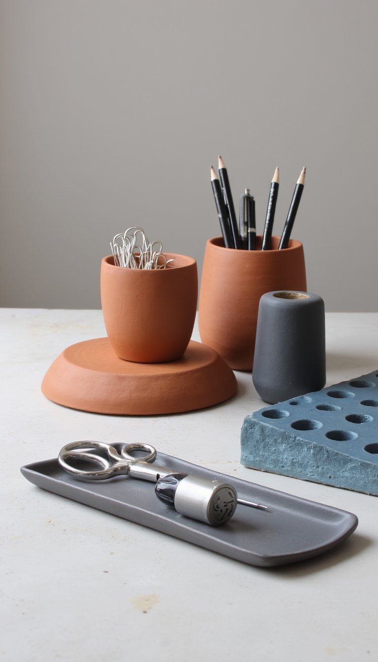 13. Desk Organizer for Pens & Tools