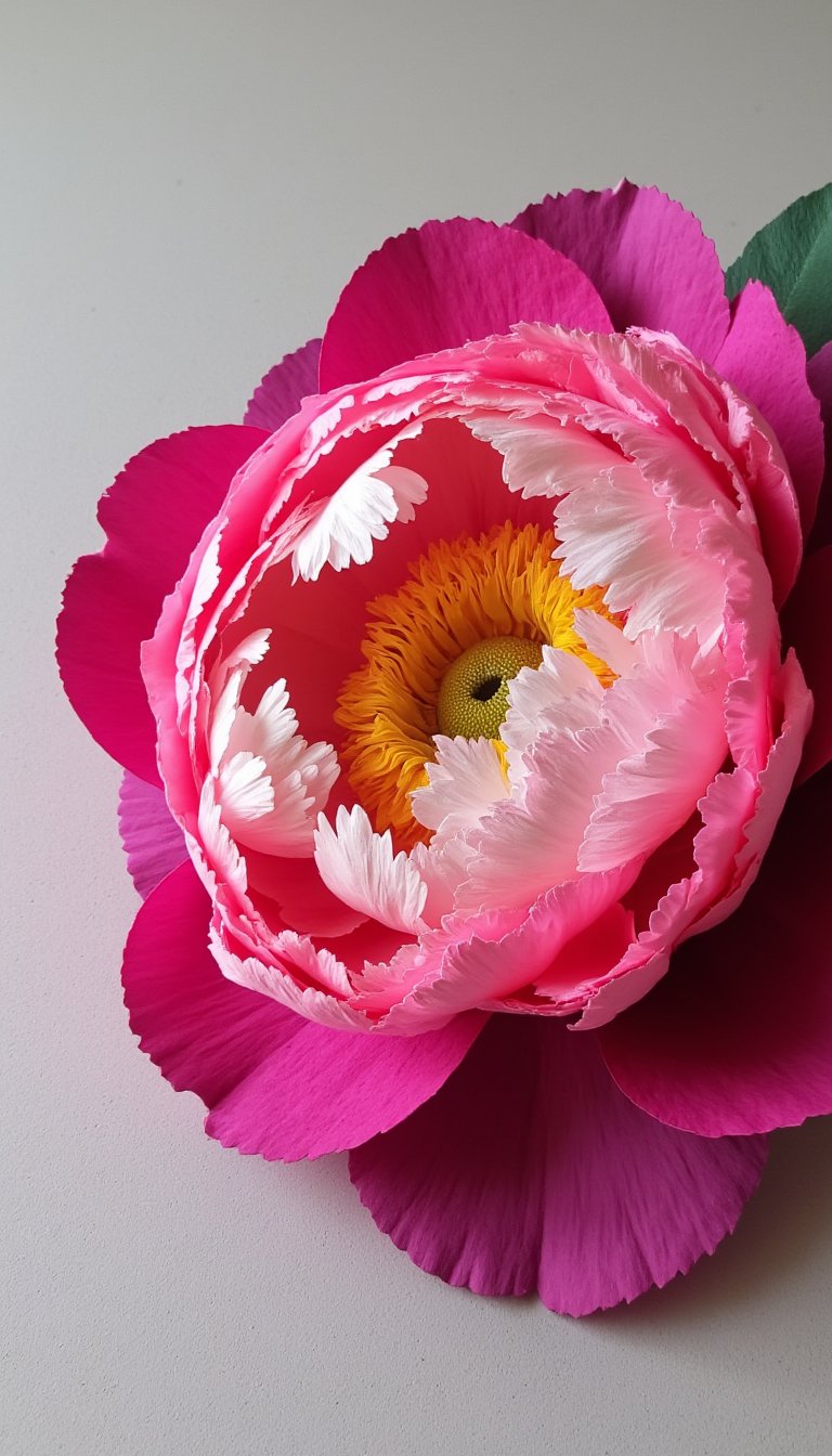 2. Breathtaking Paper Peonies
