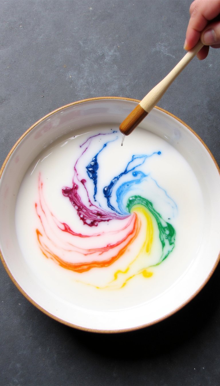 20. Magic Milk Art