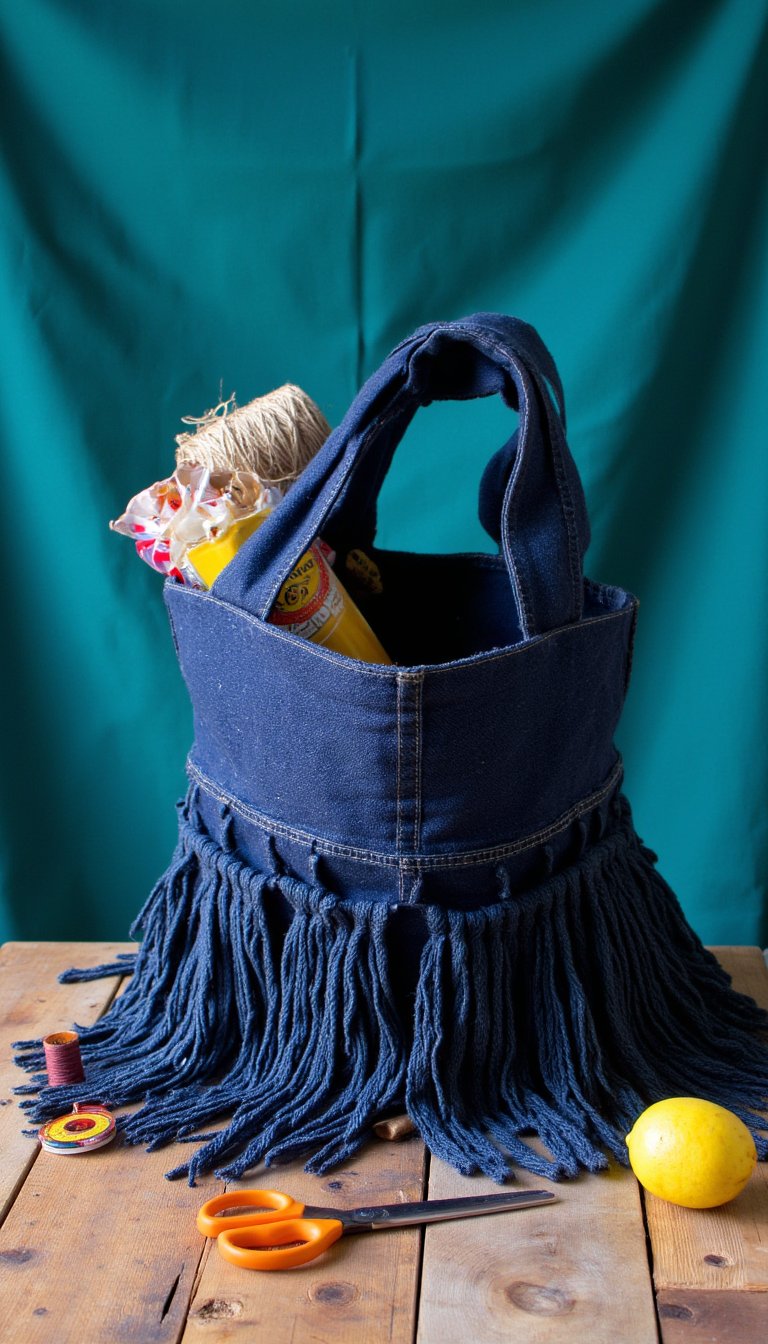 4. Upcycled T-Shirt Tote Bag