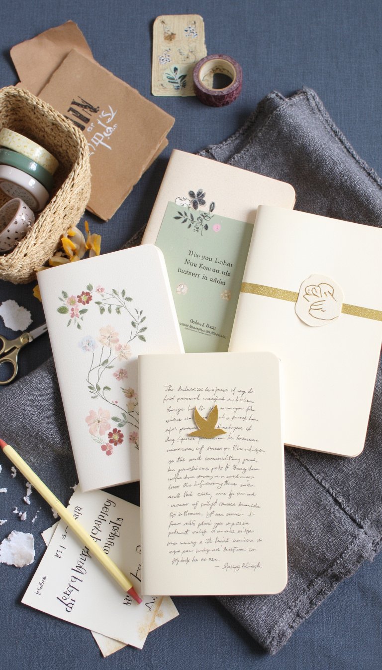 4. Prayer Journals with Decorative Covers