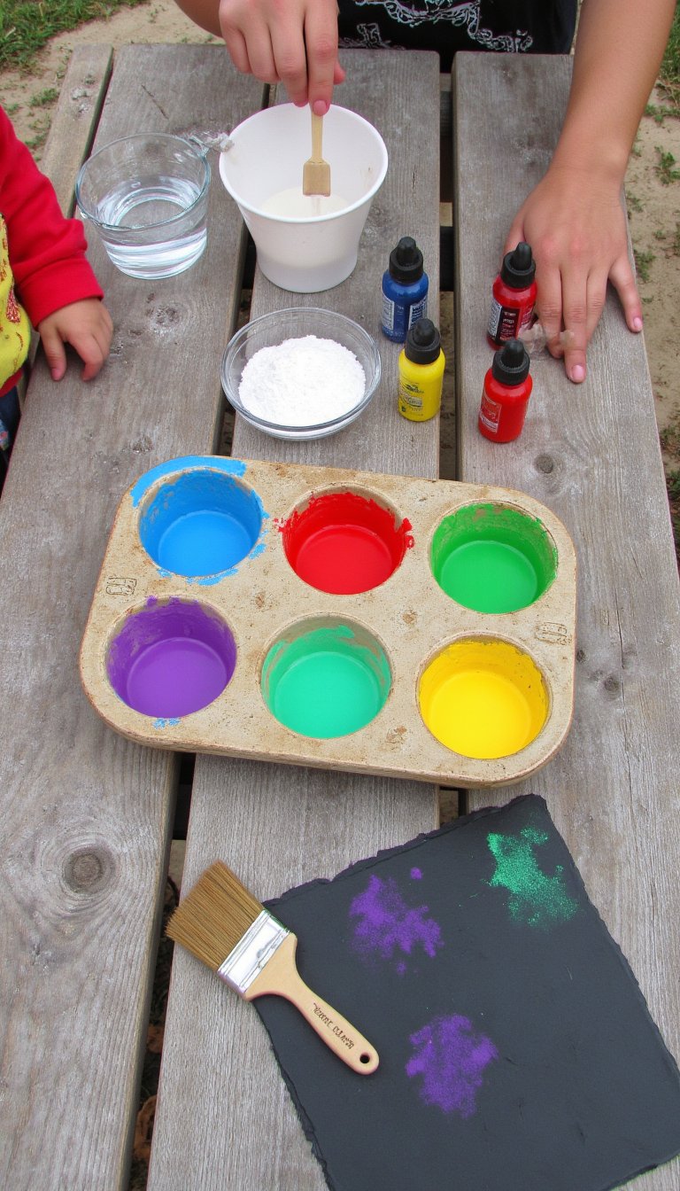 16. DIY Sidewalk Chalk Paint