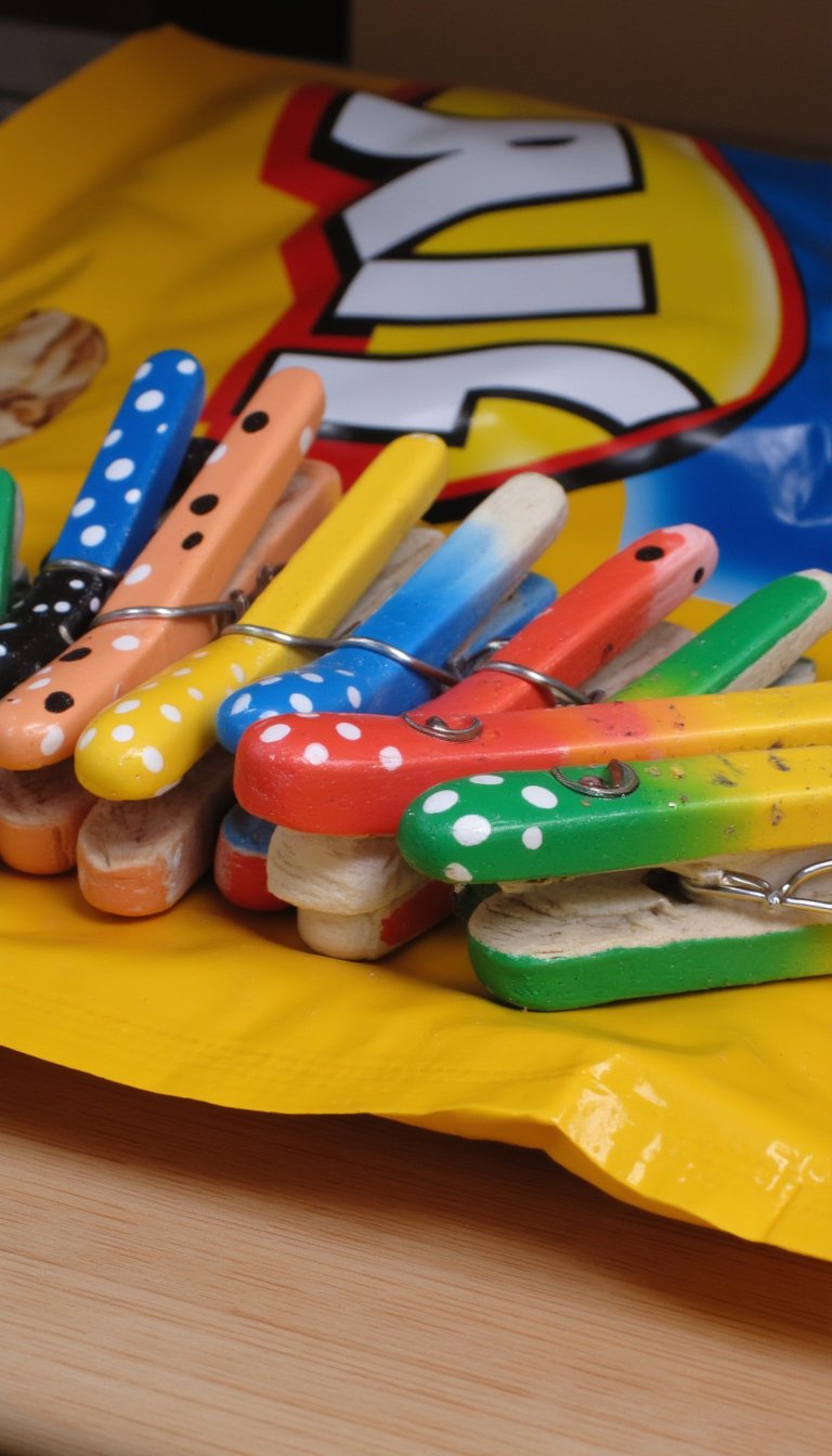 25. Personalized Painted Pegs
