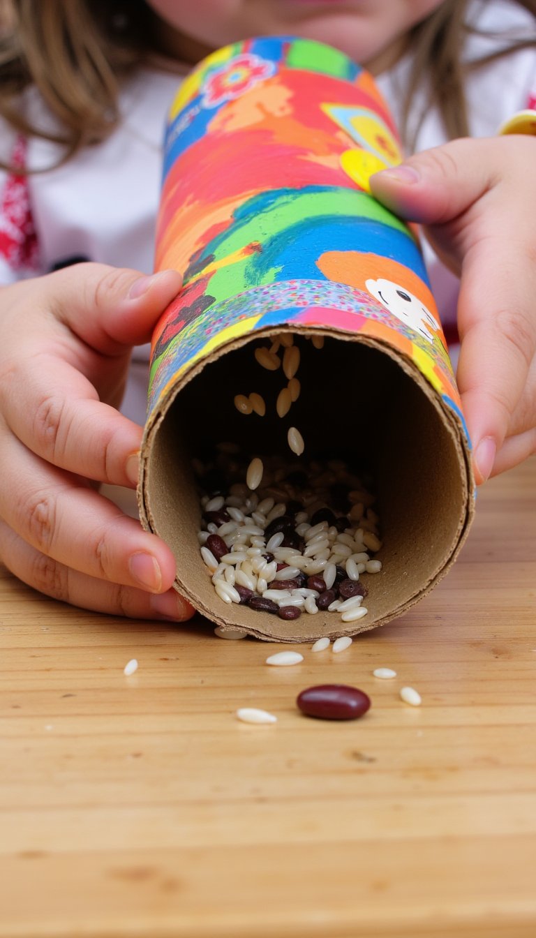 2. Cardboard Tube Rainstick