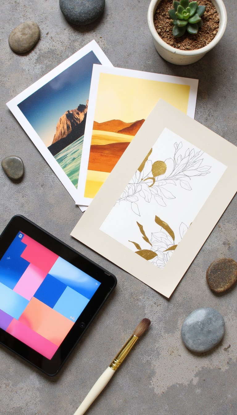 2. Digital Printable Wall Art