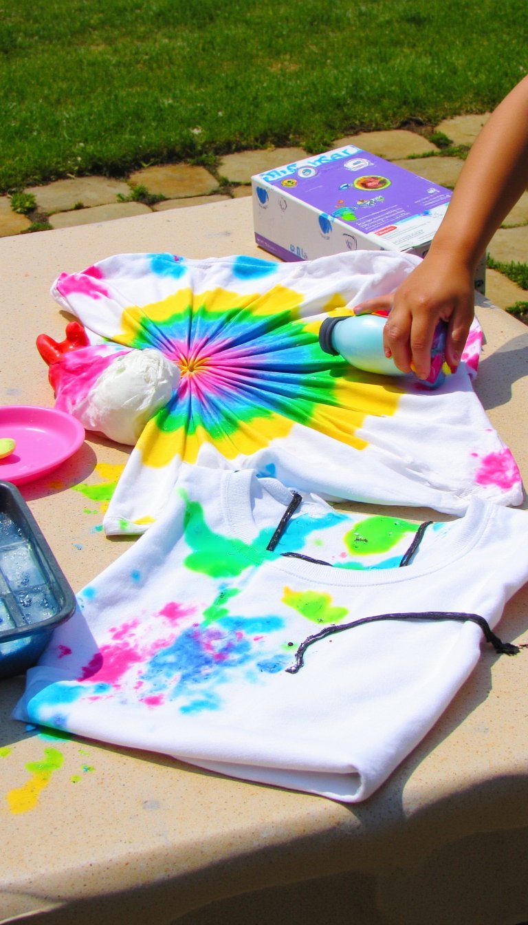 6. Tie-Dye T-Shirts