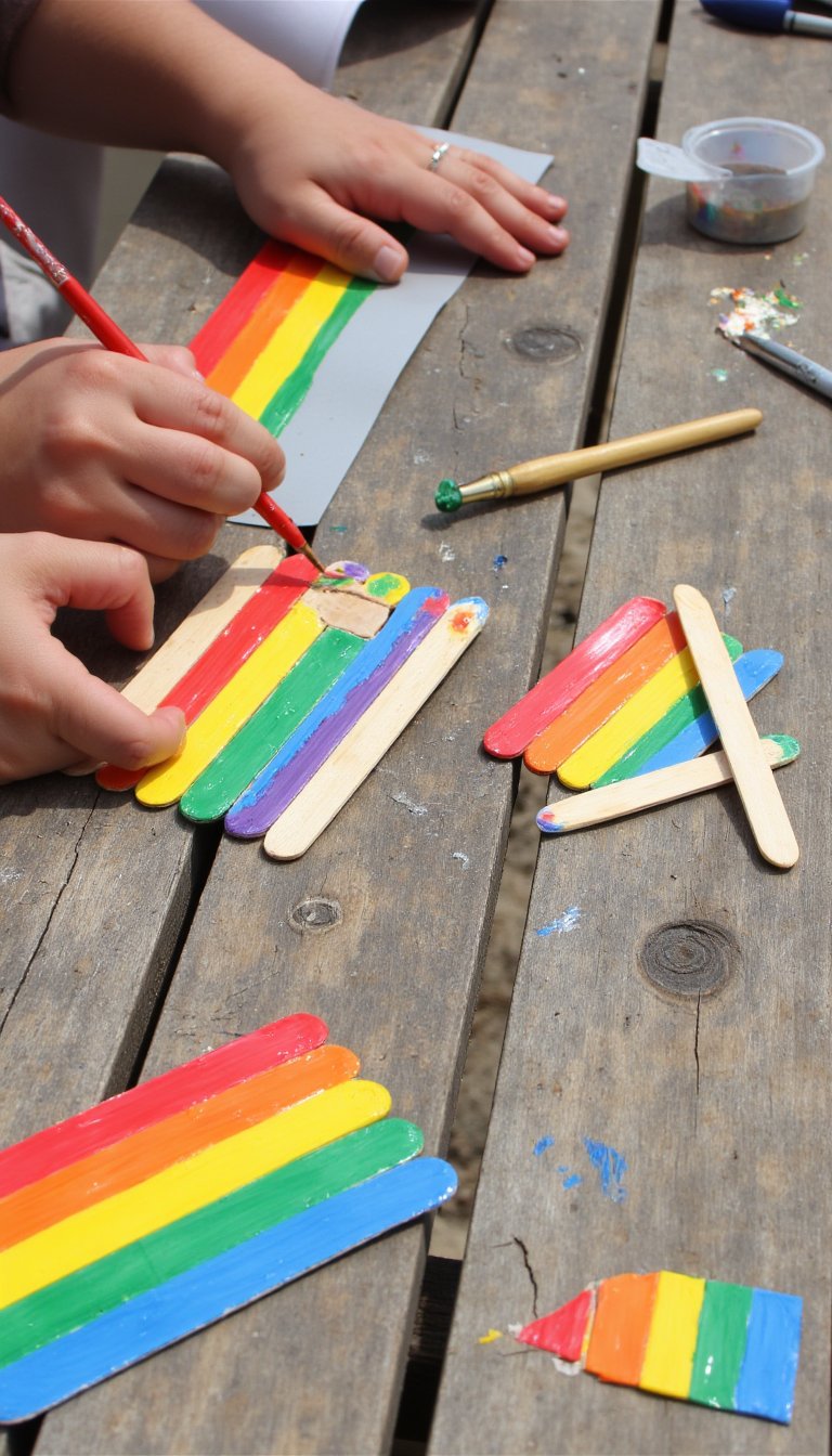11. Popsicle Stick Puzzle