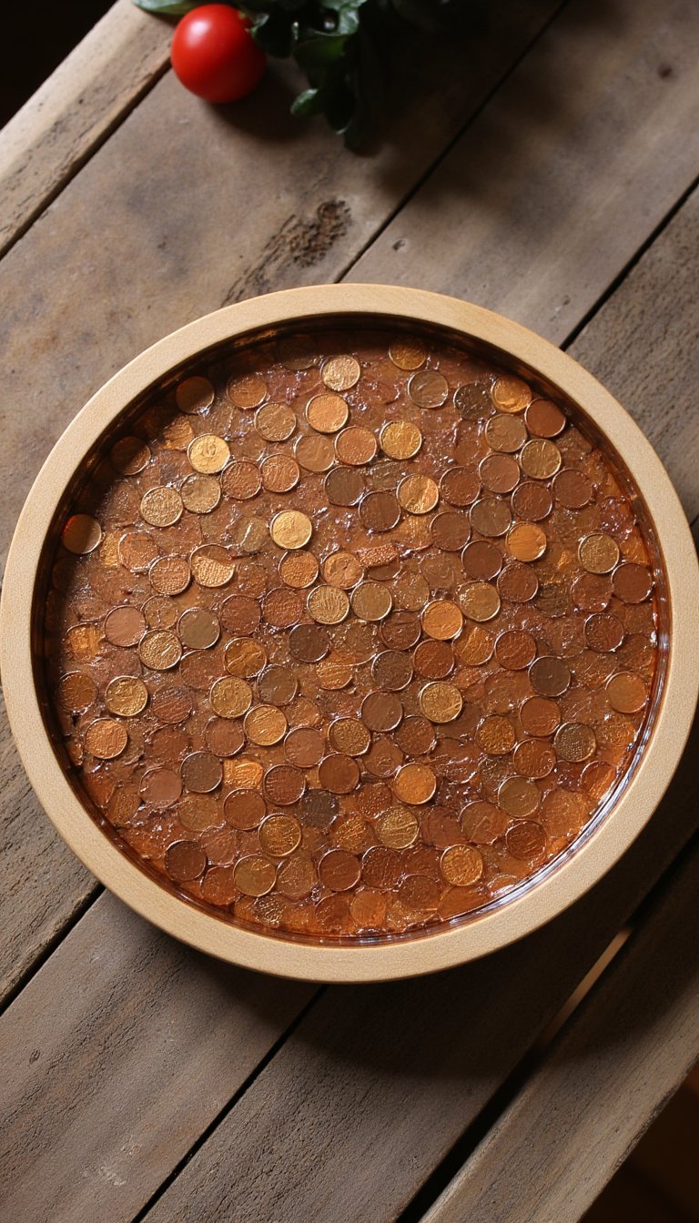 13. Penny-Floored Trivet or Coaster