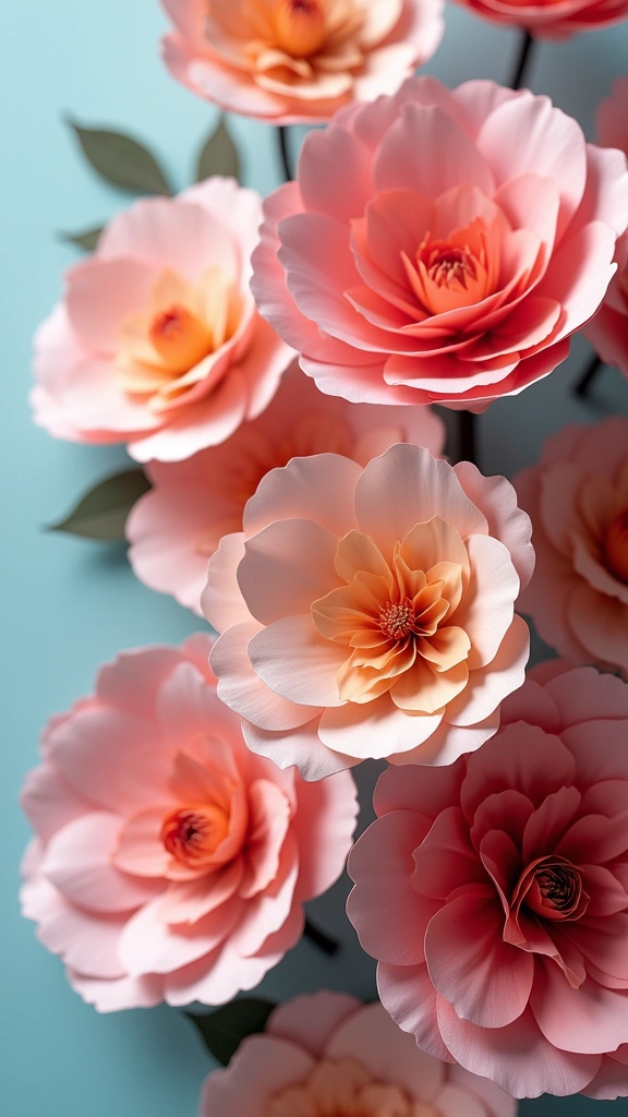 3D Paper Flowers