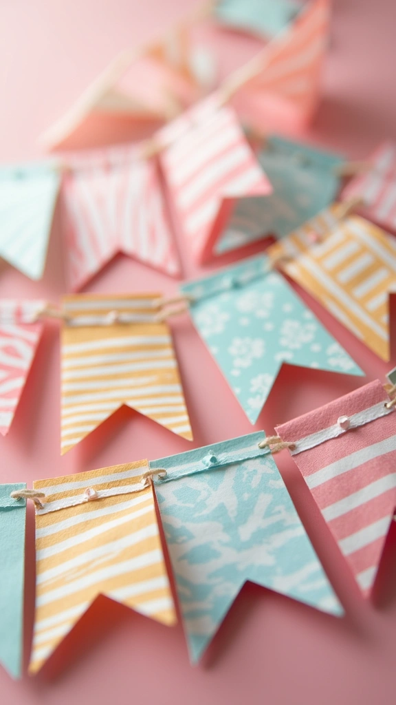 Striped Paper Banners