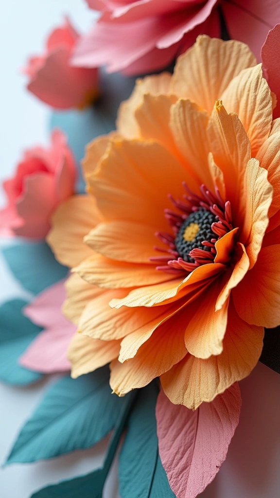 Textured Paper Wall Art