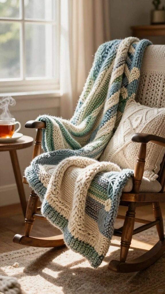 Knitted or Crocheted Blankets