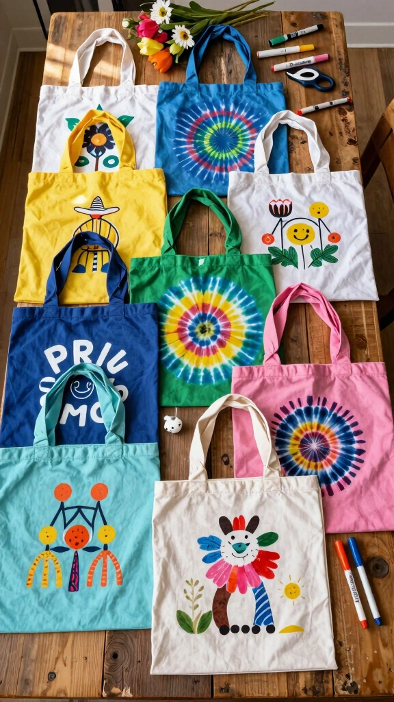 Upcycled T-Shirt Bags