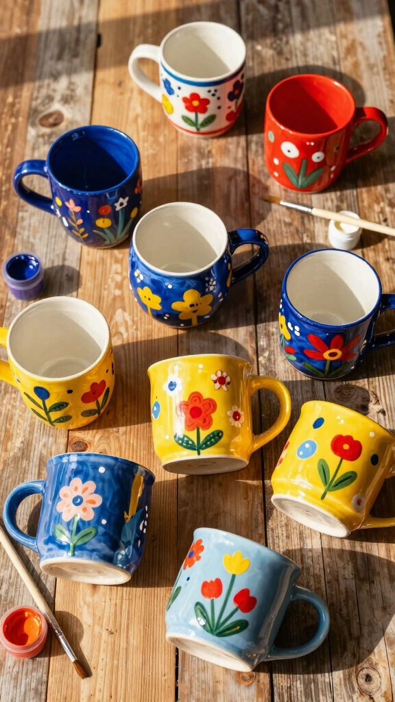 Hand-painted Mugs