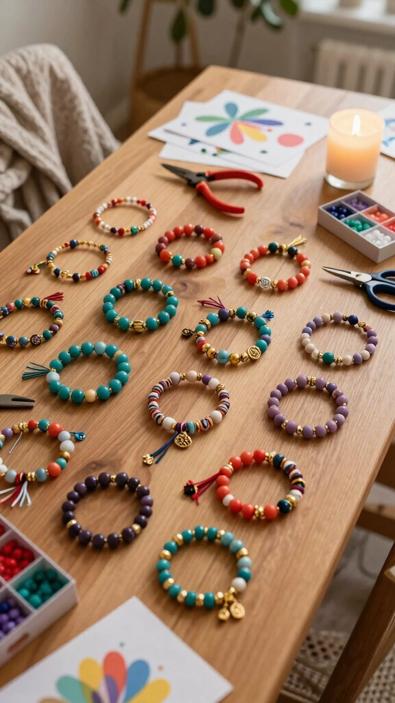 Friendship Bracelets with a Twist