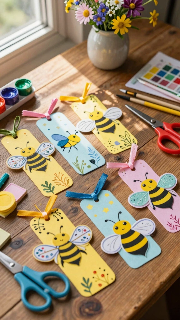 Buzzing Bees Bookmarks