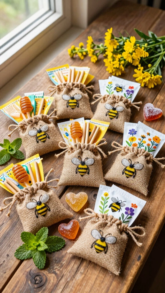 Buzzing Bee Party Favors
