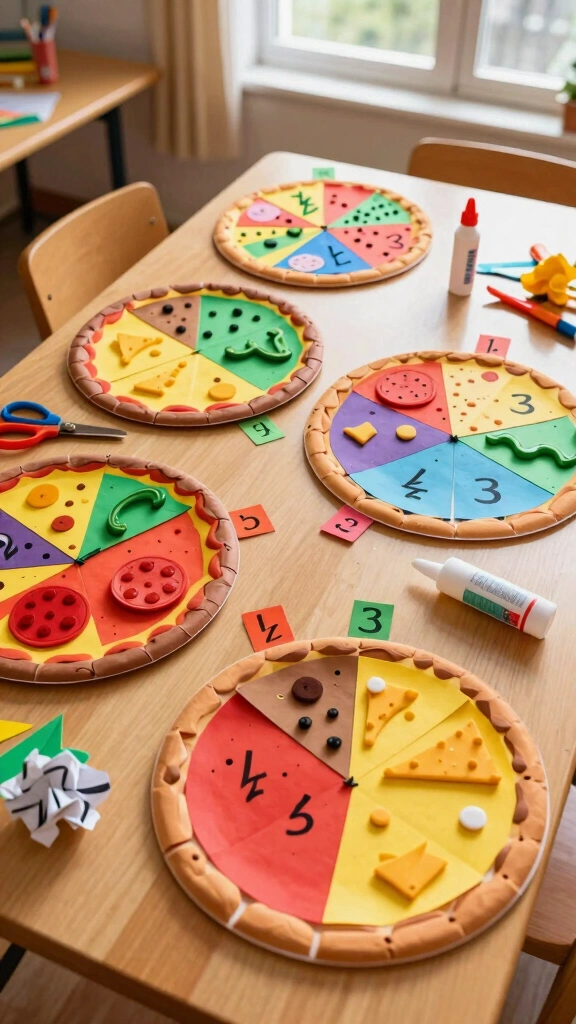 Fraction Pizza Craft