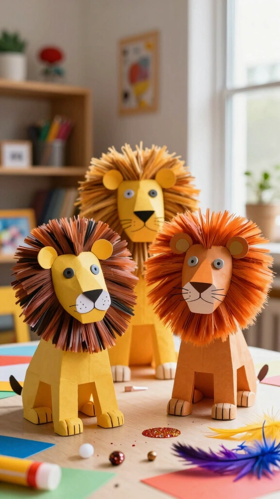 Lion Puppets