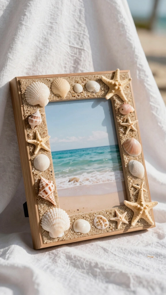 Beach-Inspired Picture Frames