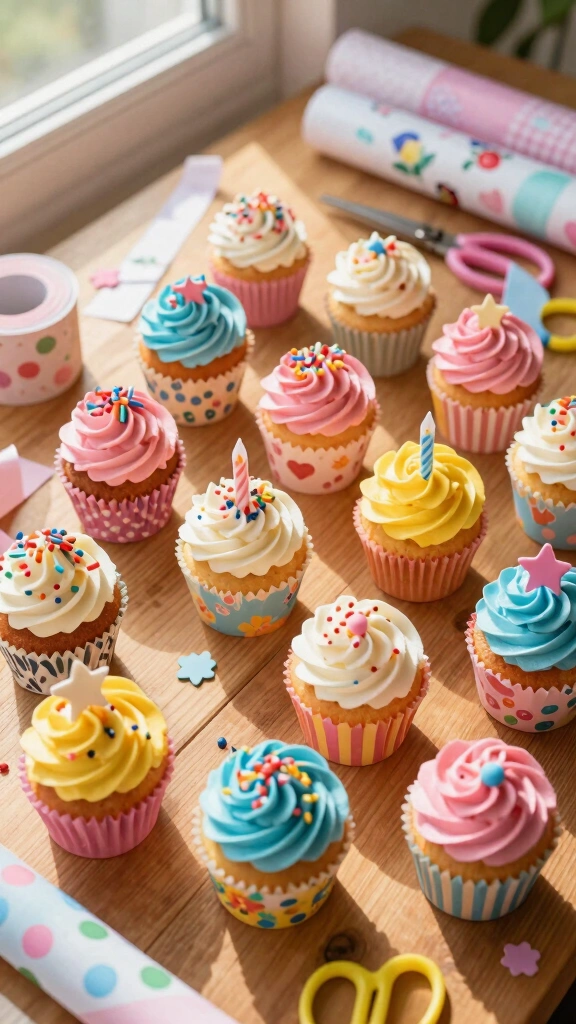 Custom Cupcake Wrappers